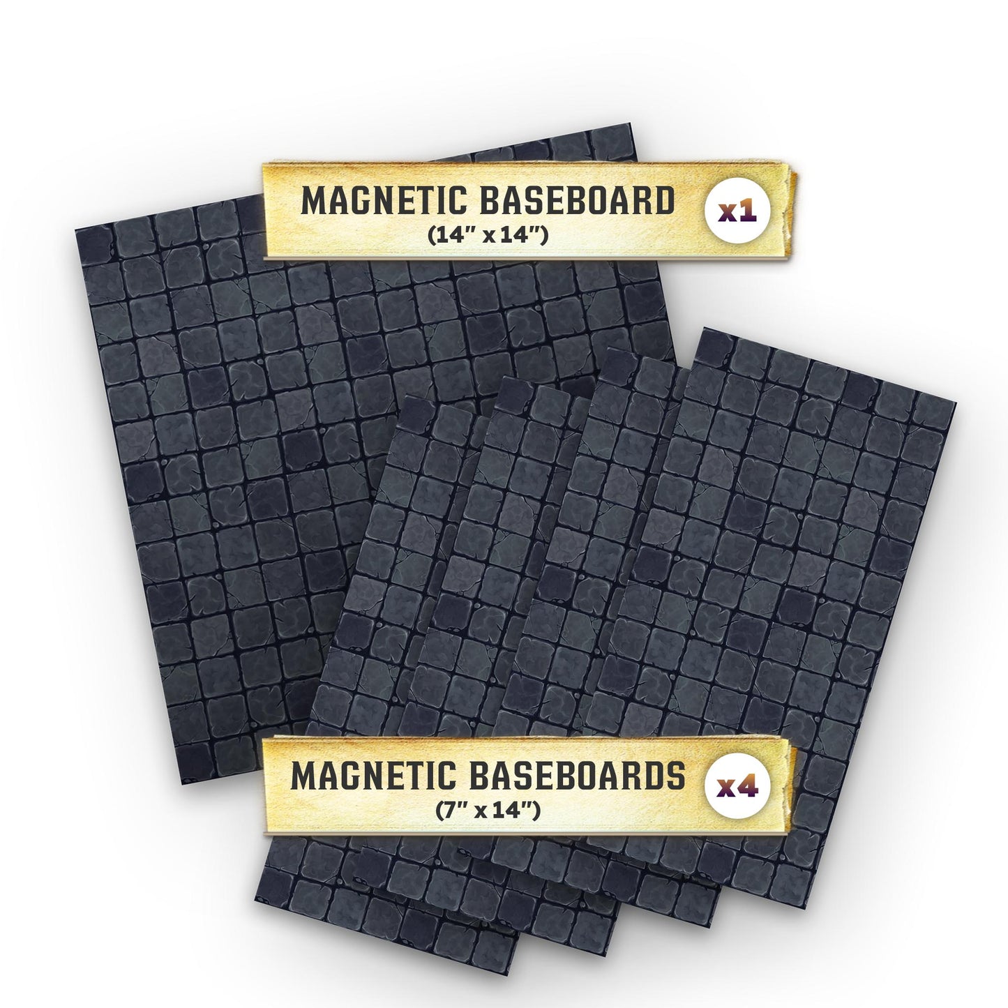 Flat Extension Pieces (Dungeon Realm)